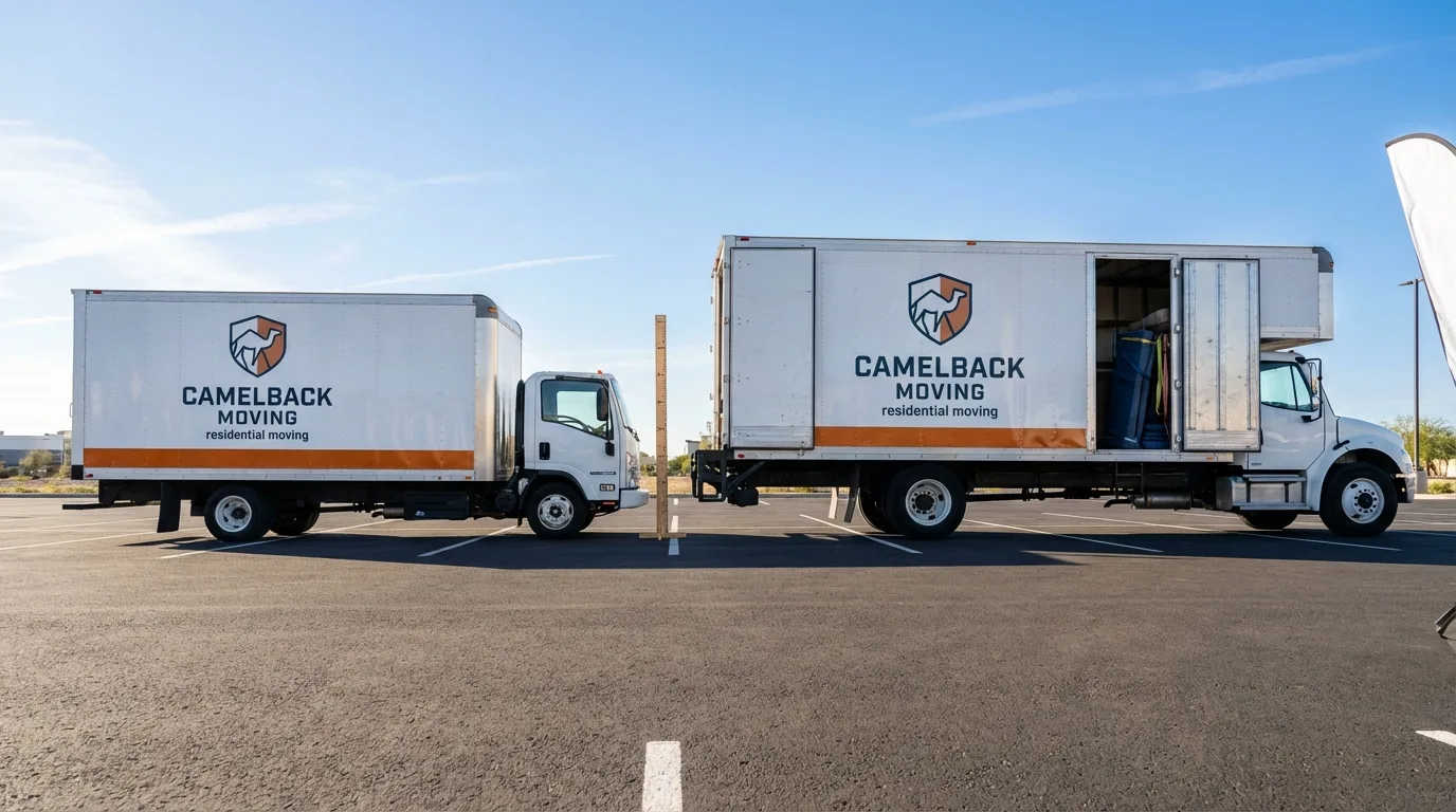 Moving truck size capacity guide in Hill City